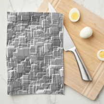 グレーのエンボスの正方形の極端な重ね合わせ