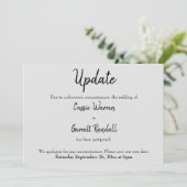 グレーのカー結婚ドの「更新」の黒番 招待状 (スタンド正面)