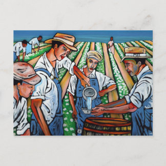 グレーのギャラリー：水割れ ポストカード