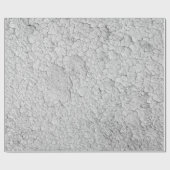 グレーのクレキュレテクスチャ ラッピングペーパー (フラット)