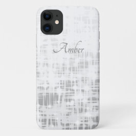 グレーのグラデーション グロー スパークル エレガント オリジナル iPhone 11 ケース