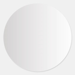 グレーのグラデーション ブランク テンプレート, DIY テキスト アート ロゴ ラウンドシール