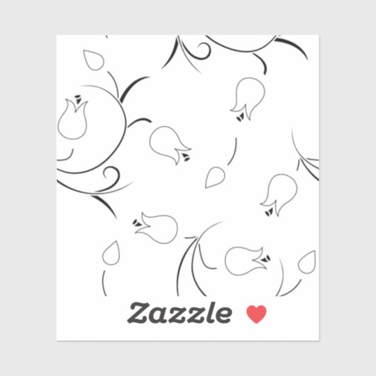 グレーのグースカスタムカットビニールのシール シール (シート)