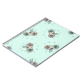 グレーのゲームジョイスティックを青で表示 ノートブック (左側)