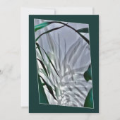 グレーのシャドウ 招待状 (正面)