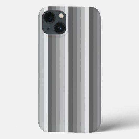 グレーのシャドストライプウの大文字と小文字を区別する – iPhoneケース Case-Mate iPhoneケース (裏面)