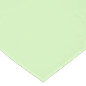 グレーのジグザグ、グレーのシェブロン、ジグザグパターン、ミント ショートテーブルランナー (コーナー)