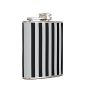 グレーのストライプを任意の色に変更するには、クリックしてカスタマイズしてください。 フラスク (右)