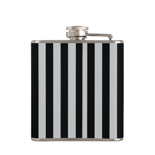 グレーのストライプを任意の色に変更するには、クリックしてカスタマイズしてください。 フラスク (裏面)