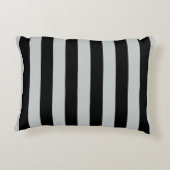 グレーのストライプ色を任意の色にクリック変更 アクセントクッション (裏面)