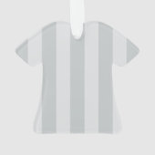 グレーのストライプ色を任意の色にクリック変更 オーナメント (裏面)