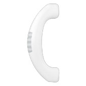 グレーのストライプ色を任意の色にクリック変更 セラミックキャビネット取っ手 (側面)