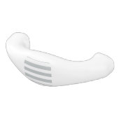 グレーのストライプ色を任意の色にクリック変更 セラミック引き出し取っ手 (アングル)