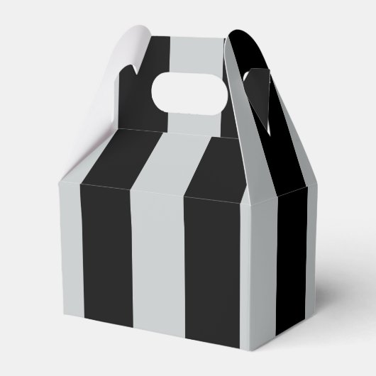 グレーのストライプ色を任意の色にクリック変更 フェイバーボックス (正面サイド)