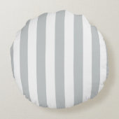 グレーのストライプ色を任意の色にクリック変更 ラウンドクッション (裏面)