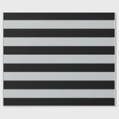 グレーのストライプ色を任意の色にクリック変更 ラッピングペーパー (フラット)