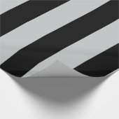 グレーのストライプ色を任意の色にクリック変更 ラッピングペーパー (角)