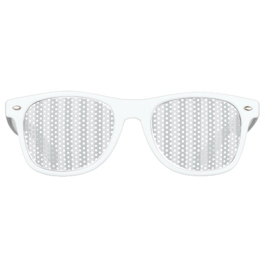 グレーのストライプ色を任意の色にクリック変更 レトロサングラス (正面)