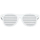 グレーのストライプ色を任意の色にクリック変更 レトロサングラス (正面)