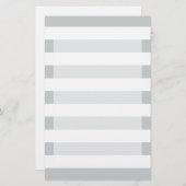 グレーのストライプ色を任意の色にクリック変更 便箋 (正面/裏面)