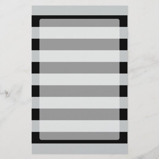 グレーのストライプ色を任意の色にクリック変更 便箋 (正面)