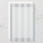 グレーのストライプ色を任意の色にクリック変更 便箋 (正面/裏面)