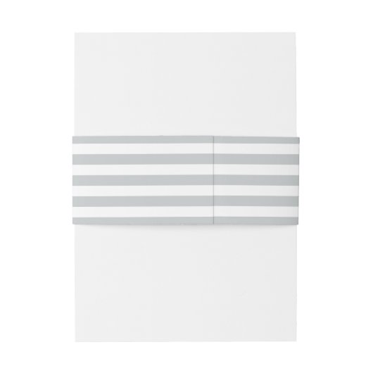 グレーのストライプ色を任意の色にクリック変更 招待状ベリーバンド (裏面例)