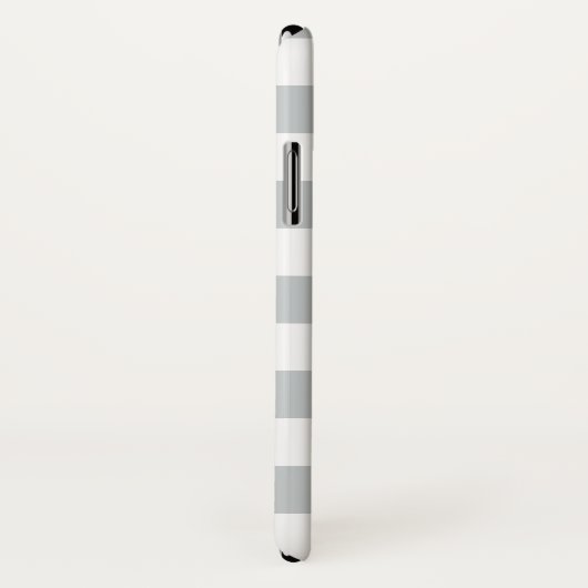 グレーのストライプ色を任意の色にクリック変更 Case-Mate iPhoneケース (裏面/右)