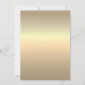 グレーのズーム結婚式招待状 招待状 (裏面)