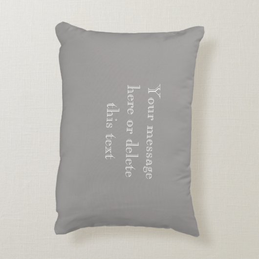 グレーのセフィラの影を今日数えるアラーム アクセントクッション (裏面(縦))