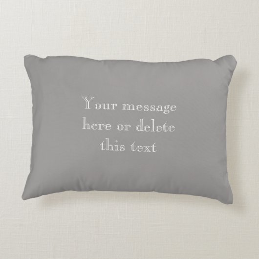 グレーのセフィラの影を今日数えるアラーム アクセントクッション (裏面)