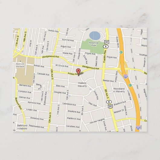 グレーのダマスク渦黄色結婚の方向カード エンクロージャーカード (裏面)