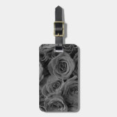 グレーのバラ, グレー 花の写真      ラゲッジタグ (正面縦)