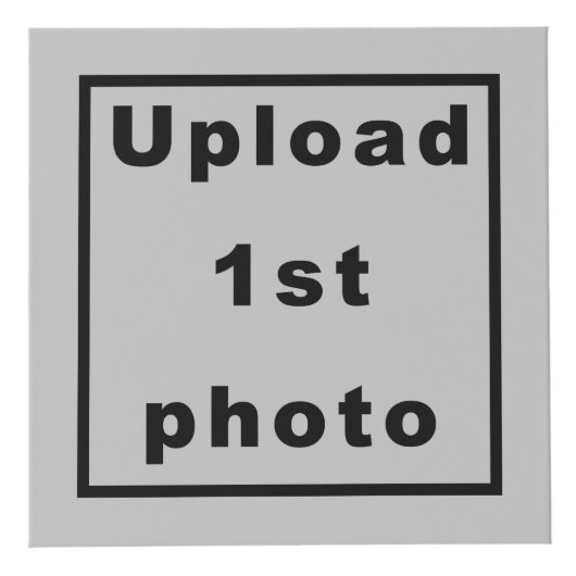 グレーのフォトキューブ上の5枚の写真 フォトキューブ (正面)