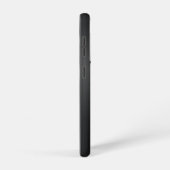 グレーのブラシ仕上げアルミテクスチャのイメージ SAMSUNG GALAXYケース (右側面)