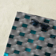 グレーのプレート、四角形の下のシアンの画像