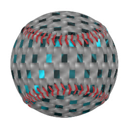 グレーのプレート、四角形の下のシアンの画像 野球ボール