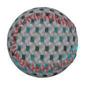 グレーのプレート、四角形の下のシアンの画像 野球ボール (正面左)