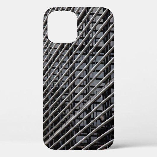 グレーのメタルフレーム Case-Mate iPhoneケース (裏面)