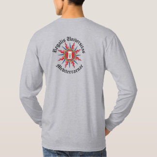 グレーのラムシャツ Tシャツ