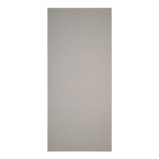 グレーのリネンにあなたのイニシャル/モノグラムとボックスロゴ ラックカード (裏面)