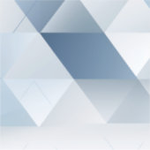 グレーの三角形の背景(文字宇宙) シール (正面)