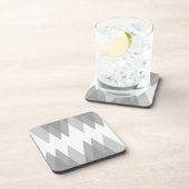 グレーの三角形 コースター (右側)