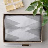 グレーの三角形 薄葉紙 (ギフト)