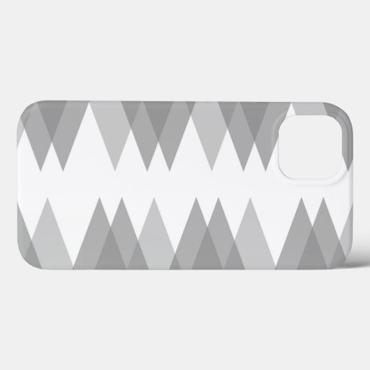 グレーの三角形Case-Mate iPhone case Case-Mate iPhoneケース (裏面 (横))