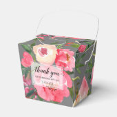 グレーの上品な芍薬の花 フェイバーボックス (正面サイド)