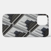グレーの写真を閉じる建物 Case-Mate iPhoneケース (裏面 (横))