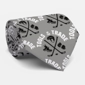 グレーの取引のホッケーツール ネクタイ (ロール)