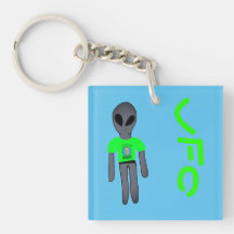 グレーの宇宙人 UFO カートゥーン