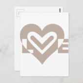 グレーの愛 ポストカード (正面/裏面)